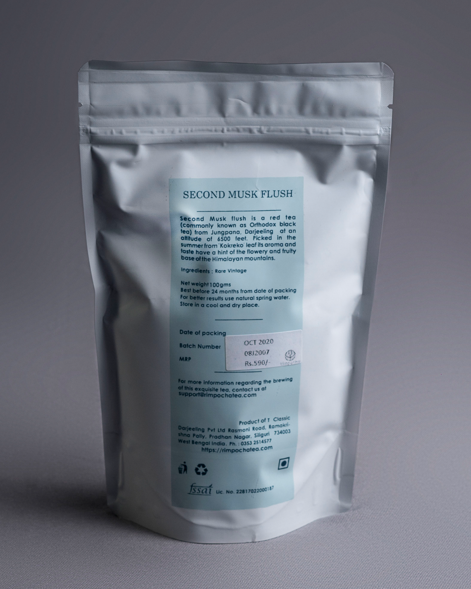 Second Musk Flush - A high summer Tea